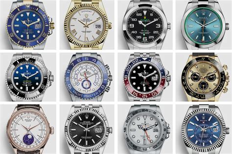 picture of all rolex watches|different models of rolex watches.